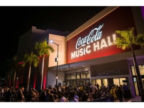 Within only five months of operation, Coca-Cola Music Hall closed 2021 as one of the leaders in box office sales worldwide for theaters. Photo courtesy: ASM Global