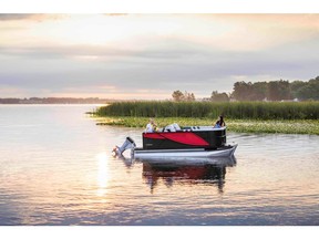 Godfrey Pontoons, a leading manufacturer of pontoons built with enduring quality and superior craftsmanship, announced today a new model for 2023 – the Mighty G. One of the latest innovations from Godfrey, the Mighty G is the brand's first pontoon that was designed from the ground up to be powered by electric or gas-powered engines.