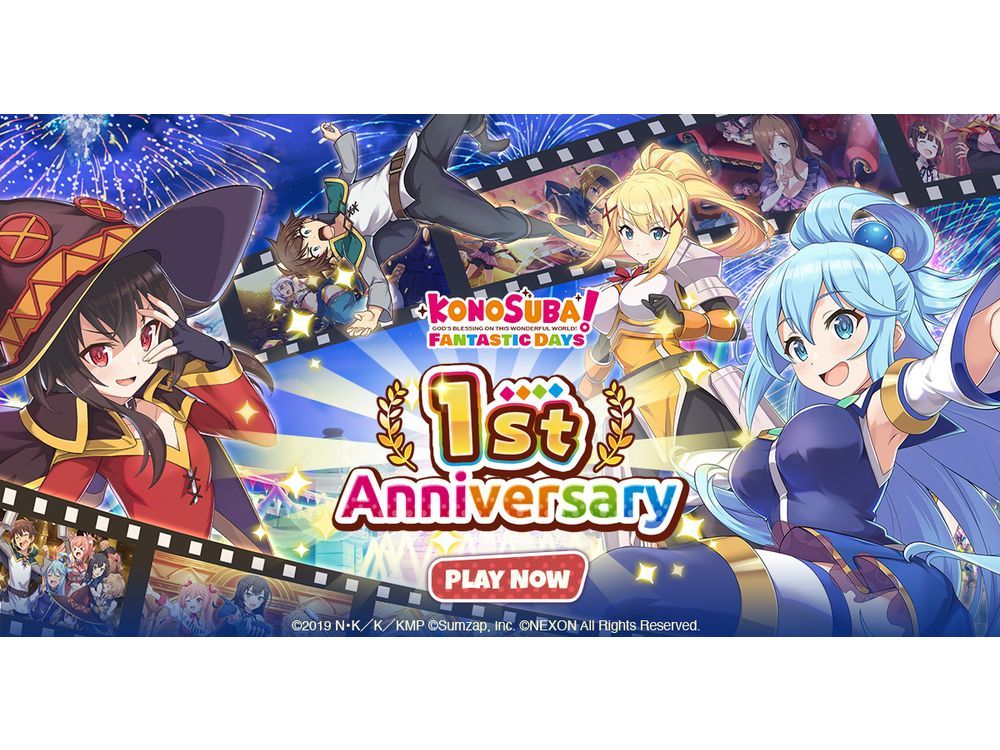 New Mobile RPG KonoSuba Fantastic Days Is Now Open For Pre-registration –