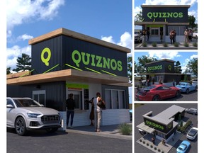Rendering of innovative modular restaurant "The Qube"