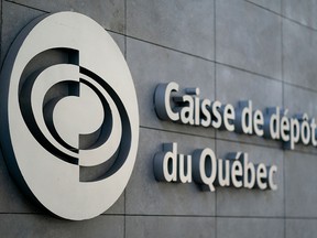 The Caisse de dépôt et placement du Québec posted a negative return of 7.9 per cent for the first six months of the year.