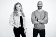 Clearco co-founders Michele Romanow, left, and Andrew D'Souza, right.