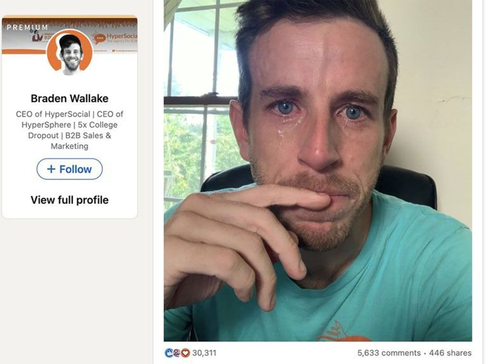 LinkedIn Post By 'Crying CEO' Taking Blame For Layoffs Goes Viral ...