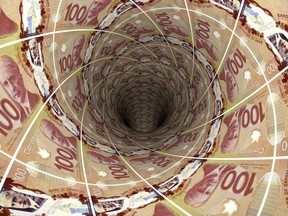 Canada ranks in the top 10 among OECD nations for the highest levels of household debt as a percentage of disposable income — above the United States and UK