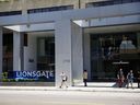 Der Hauptsitz von Lions Gate Entertainment Corp. in Santa Monica, Kalifornien, USA 