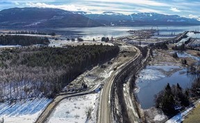 The site of LNG Canada’s liquefied natural gas (LNG) export terminal in Kitimat, B.C.