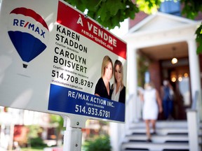 Home sales in Montreal fell 18 percent from a year earlier to a total of 3,080 during the month of July.