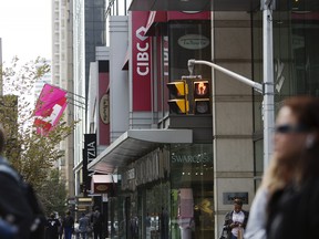 A Canadian Imperial Bank of Commerce branch in Toronto.