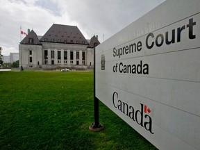 The Supreme Court of Canada in Ottawa.