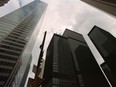 The Canadian Imperial Bank of Commerce and Toronto-Dominion Bank headquarters in downtown Toronto.