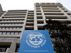 Der Hauptsitz des Internationalen Währungsfonds in Washington.