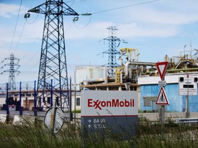 The ExxonMobil refinery in Notre-Dame-de-Gravenchon, northwestern France.