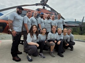 Les participants au tout premier Military Alpine Challenge se sont lancés sur un sentier de randonnée de sept kilomètres à Whistler, en Colombie-Britannique, le samedi 27 août, pour sensibiliser le public à la douleur chronique.