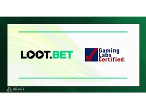 React Gaming's LOOT.BET platform receives GLI-19 certification