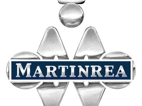 The Martinrea International Inc. logo is shown in this undated handout photo.