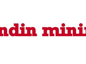 Lundin Mining logo is seen in this undated handout photo.