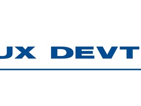 The Heroux-Devtek logo is seen in this undated handout. The company reported net income of $965,000 for its latest quarter, down from $6.7 million in the same period last year.