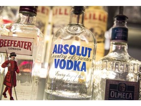 Pernod Ricard, owner of brands such as Absolut vodka and Beefeater gin, boosted annual sales 21%. Photographer: Christophe Morin/Bloomberg