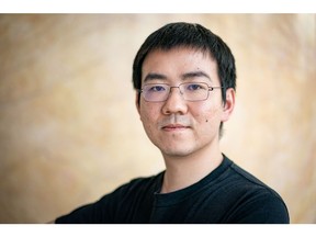 Wu Jihan, co-founder of Bitmain Technologies Ltd., poses for a photo in Hong Kong, China on Friday, May 18, 2018. The Coingeek conference runs till today.