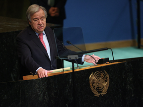 Antonio Guterres, secretary-general of the United Nations, lashed out at the mega-profits the energy industry has enjoyed as a result of Russia's war on Ukraine.