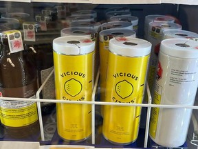 Xebra Brands’ Vicious Citrus lemonade (10mg THC / 2mg CBN) is one of only very few beverages in Canada containing CBN. SUPPLIED