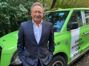 Andrew Forrest, Australian billionaire and chief executive of Fortescue Metals Group, says Fortescue would spend more than US$6 billion to stop using fossil fuels in the next few years.