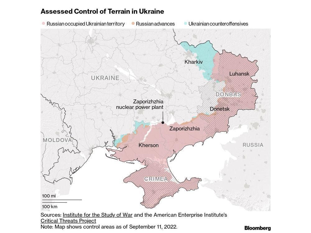 Russia Stages ‘Referendums’ to Annex Occupied Ukraine Lands