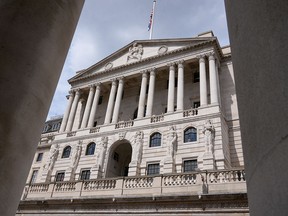The Bank of England raised its key interest rate to 2.25 per cent from 1.75 per cent on Thursday.