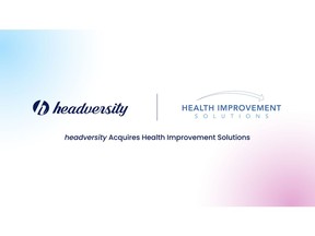 headversity to Integrate Health Improvement Solutions into its Workforce Mental Health and Resilience Platform.