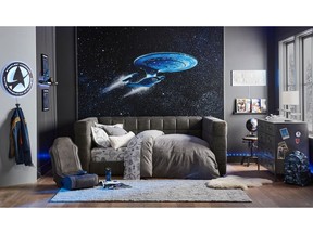 Star Trek x Pottery Barn Teen collaboration bedroom