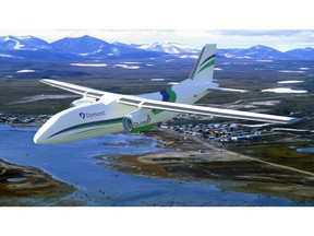 Duxion's eJet motors™ provide zero emission propulsion on Dymond's unmanned cargo aircraft