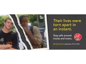 Canadians Urged to #STOPTrackTragedies During Rail Safety Week 2022 and Beyond