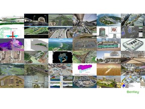 Images of the finalists in the 2022 Going Digital Awards in Infrastructure.