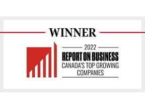 Clear Blue Technologies Recognized in The Globe and Mail's Fourth-Annual Ranking of Canada's Top Growing Companies