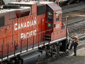 CP Rail locomotive