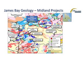James Bay Geology - Midland Projects