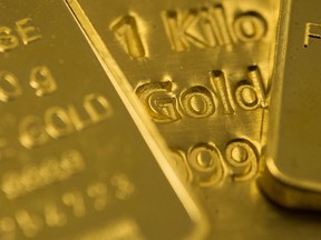 Gold has now sunk about 20 percent since hitting US$2,087 an ounce in March.