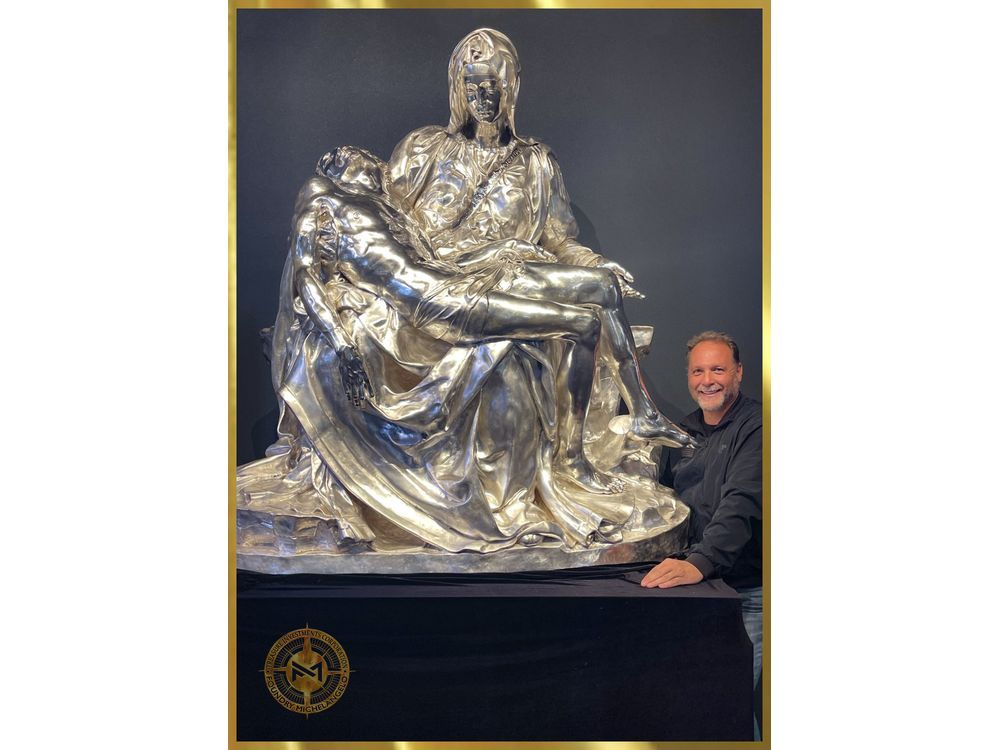 Michelangelo's Pieta Statue Replica