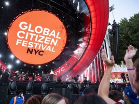 Charlie Puth performs at the Global Citizen Festival in Central Park in New York on Sept. 24, 2022. The 10th anniversary of the Global Citizen Festival, which included performances from Metallica, Mariah Carey and Usher, generated more than $2.4 billion in commitments to fight extreme poverty and disease.