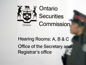 Die Ontario Securities Commission in Toronto.
