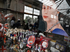 The market for Queen Elizabeth II memorabilia has swelled in the wake of her death on Sept. 8.