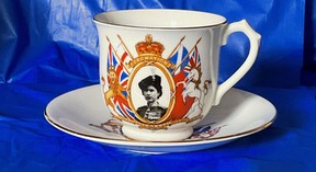 Joy Suluk's favourite piece, a Queen Elizabeth II cup and saucer.