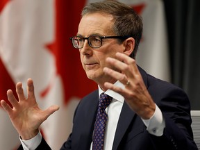 Der Gouverneur der Bank of Canada, Tiff Macklem, könnte die Zinssätze höher als erwartet anheben.