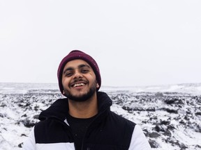 Toronto tech worker Addy Bhatia is shown in an undated handout photo. When Bhatia was laid off from Wealthsimple in June, he turned his attention to ensuring he could cover all his bills by relying on strategies that have got him through four layoffs in the last two years.
