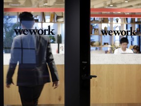 A WeWork space in Japan, in 2019.