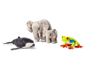 WWF-Canada has added three new species to its collection of symbolic wildlife adoptions. Each adoption kit ($50-$100) comes with a high-quality true-to-life plush animal, personalized adoption certificate and educational poster.