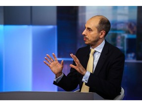 Francisco Blanch, head of global commodities and derivatives research for Bank of America Corp. Merrill Lynch, speaks during a Bloomberg Television interview in New York, U.S., on Thursday, April 20, 2017. Blanch discussed the outlook for iron ore and the gold market.