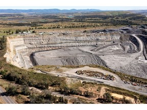 The Ashton coal mine outside of Singleton, New South Wales, Australia, on Friday, May 6, 2022. A coal-mining community that has elected the same political party for more than a century could decide Australia's next government this month in an election that has divided the nation over how to battle climate change.