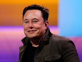 Elon Musk at a convention in 2019.