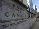 The Bank of Canada building in Ottawa.